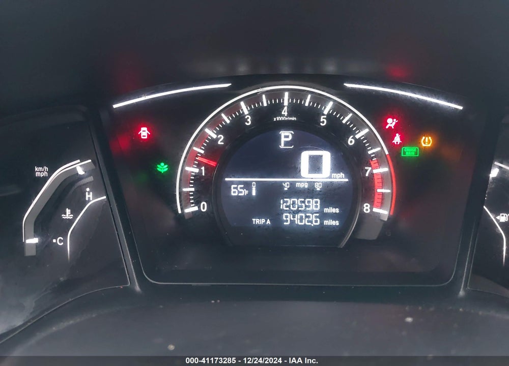 2017 HONDA CIVIC LX VIN: 2HGFC2F5XHH507688