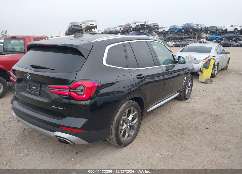 2022 BMW X3 SDRIVE30I VIN: 5UX43DP01N9N22093