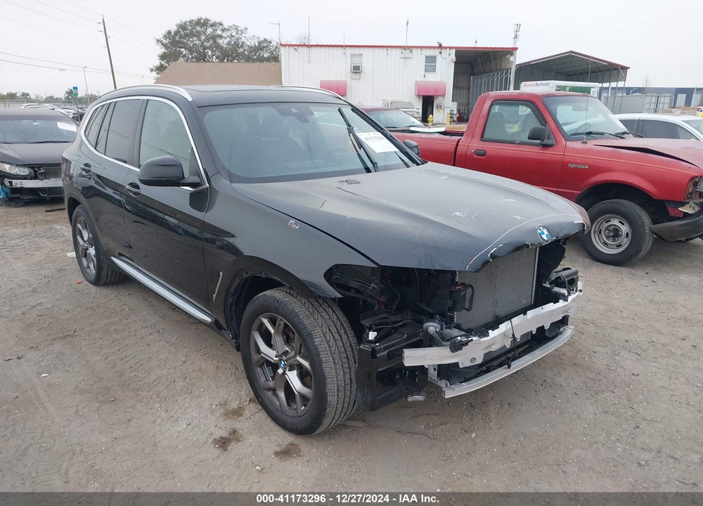 2022 BMW X3 SDRIVE30I VIN: 5UX43DP01N9N22093