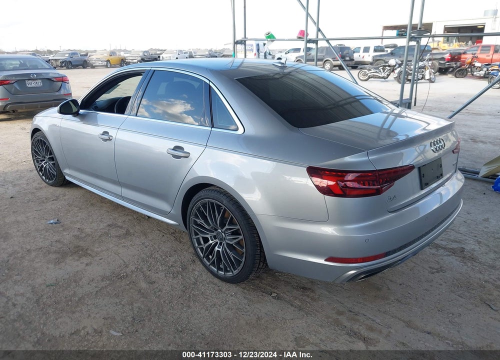2019 AUDI A4 VIN: WAUENAF42KN006277