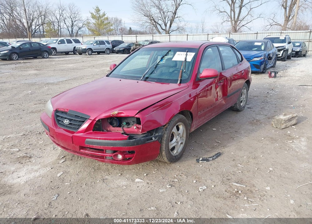 2004 HYUNDAI ELANTRA GT VIN: KMHDN56D04U121941
