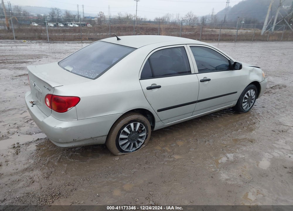 2003 TOYOTA COROLLA CE VIN: JTDBR32E630027815