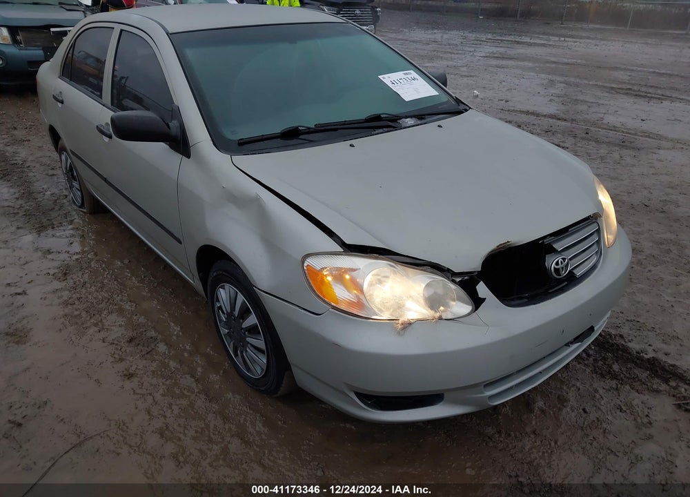 2003 TOYOTA COROLLA CE VIN: JTDBR32E630027815