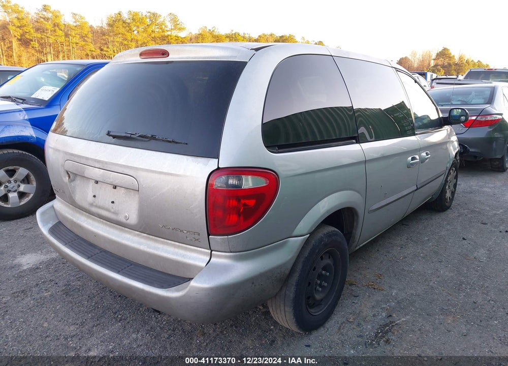 2003 CHRYSLER VOYAGER LX VIN: 1C4GJ45343B157058