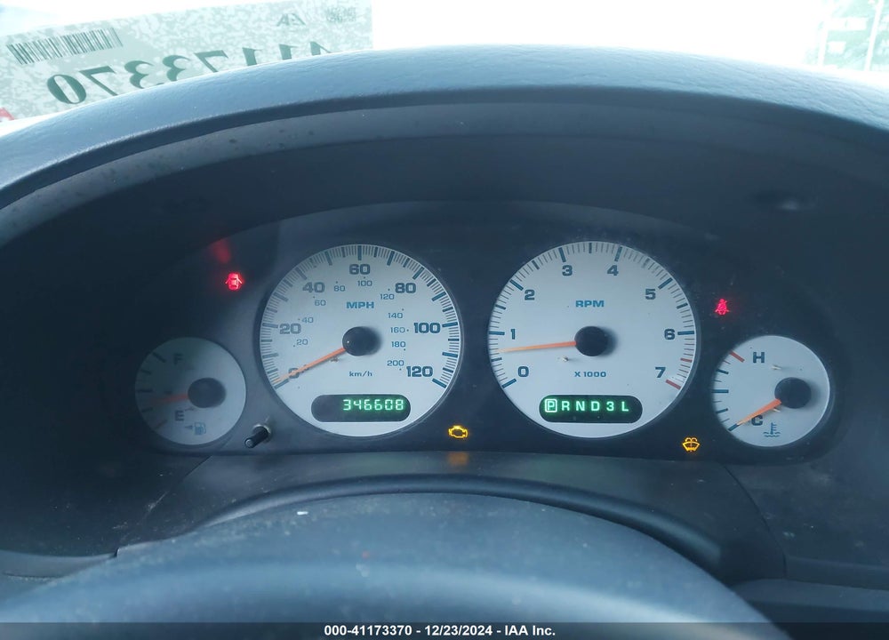 2003 CHRYSLER VOYAGER LX VIN: 1C4GJ45343B157058