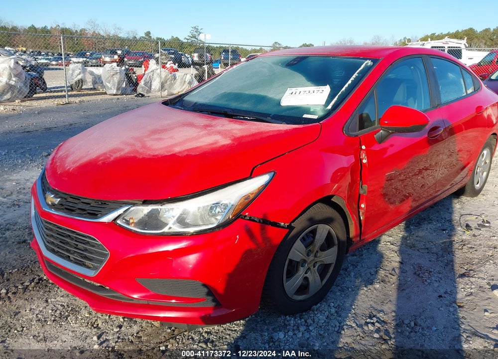 2016 CHEVROLET CRUZE LS AUTO VIN: 1G1BC5SM4G7239770