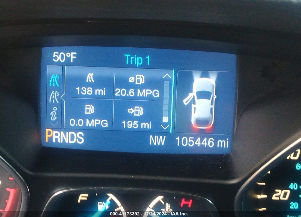 2014 FORD ESCAPE VIN: 1FMCU0F73EUD56122
