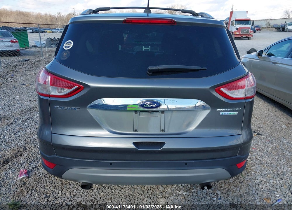 2014 FORD ESCAPE TITANIUM VIN: 1FMCU0J98EUD35808