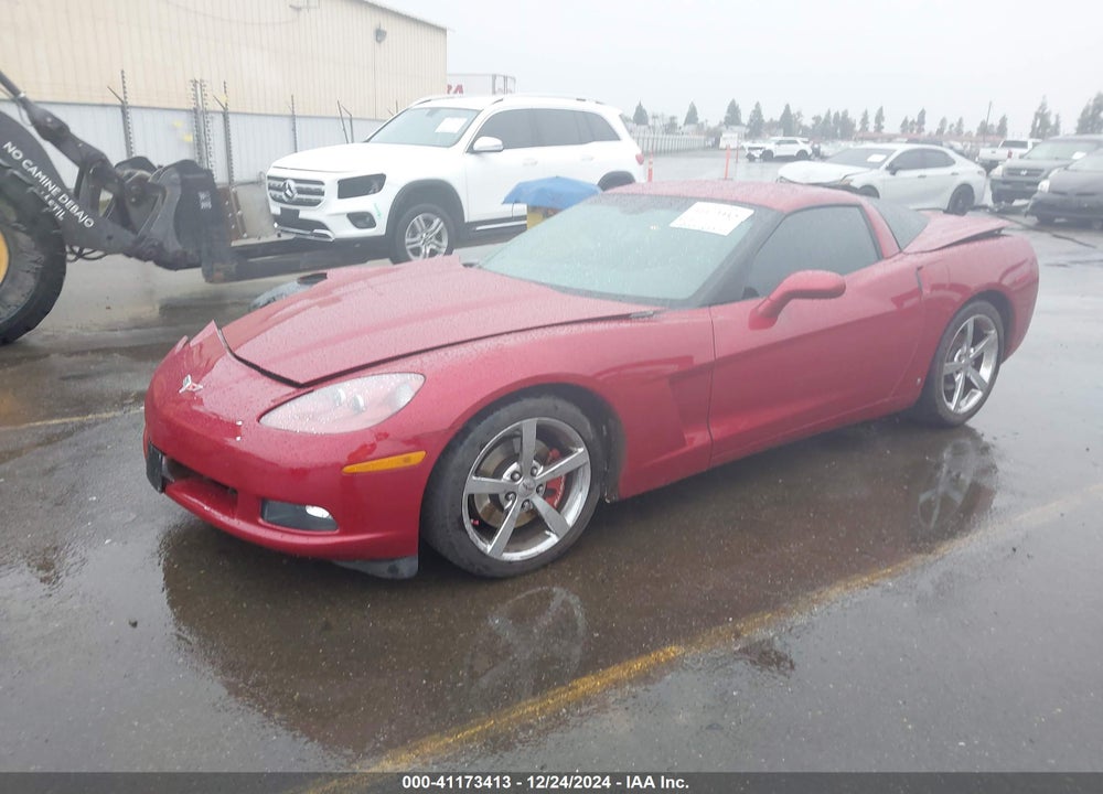 2008 CHEVROLET CORVETTE VIN: 1G1YY25W085132669
