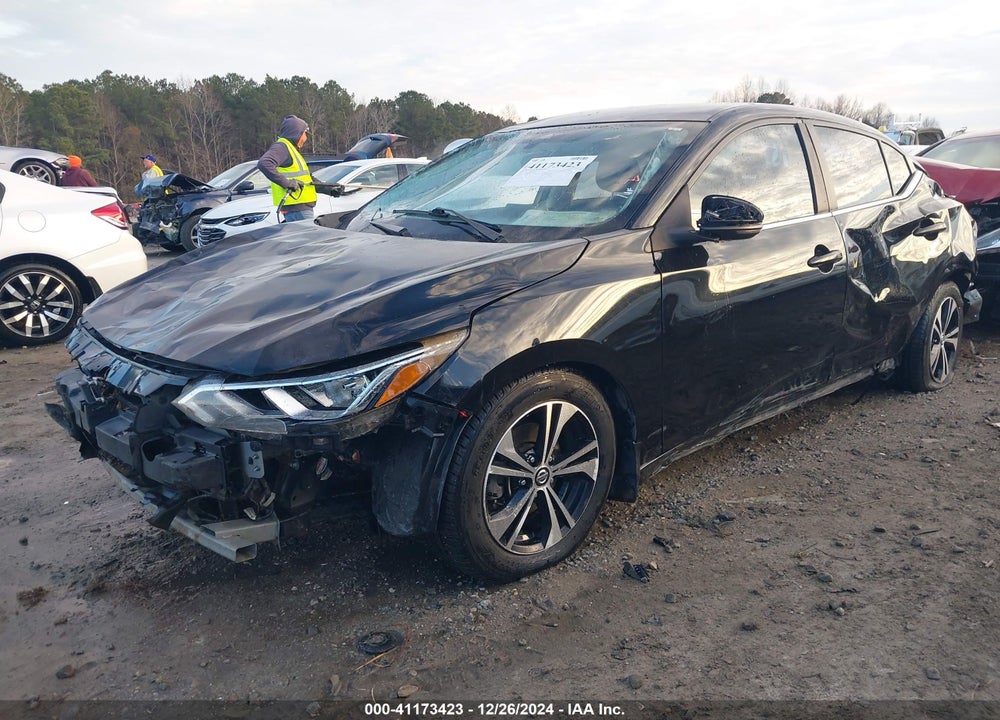 2020 NISSAN SENTRA SV XTRONIC CVT VIN: 3N1AB8CVXLY222515