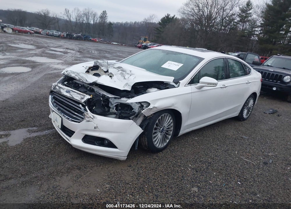 2016 FORD FUSION TITANIUM VIN: 3FA6P0K96GR405295