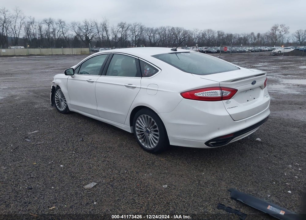 2016 FORD FUSION TITANIUM VIN: 3FA6P0K96GR405295