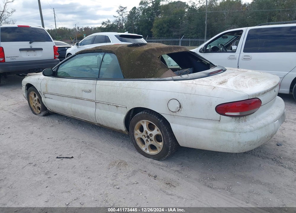 2000 CHRYSLER SEBRING JXI VIN: 3C3EL55H9YT241406