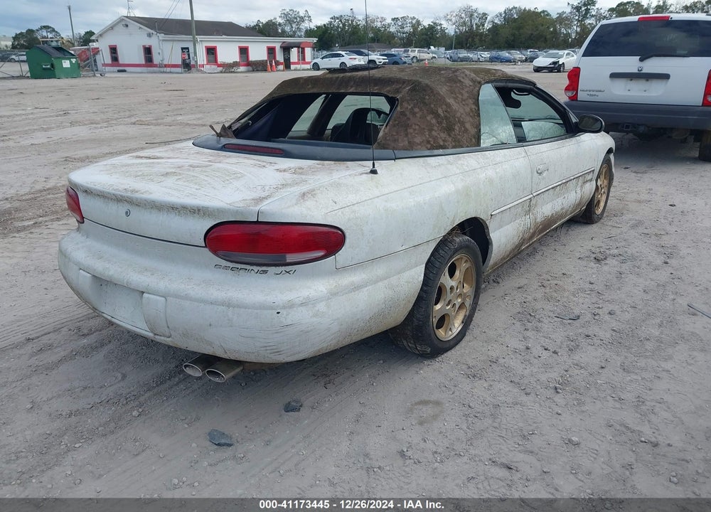 2000 CHRYSLER SEBRING JXI VIN: 3C3EL55H9YT241406