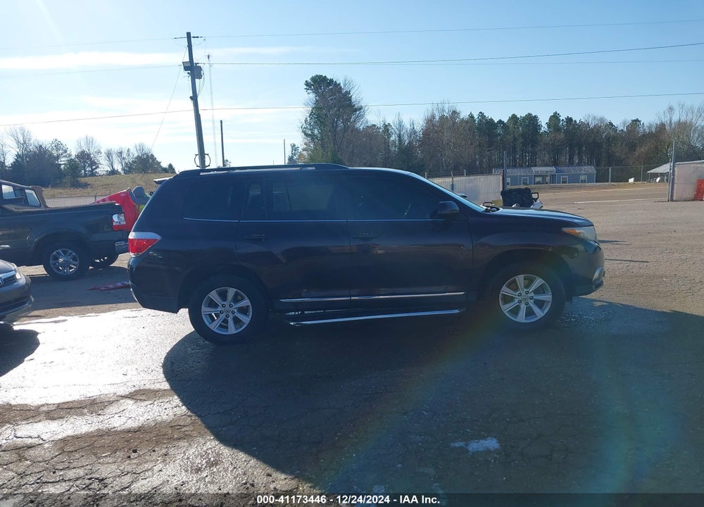 2012 TOYOTA HIGHLANDER SE VIN: 5TDZA3EH9CS017398