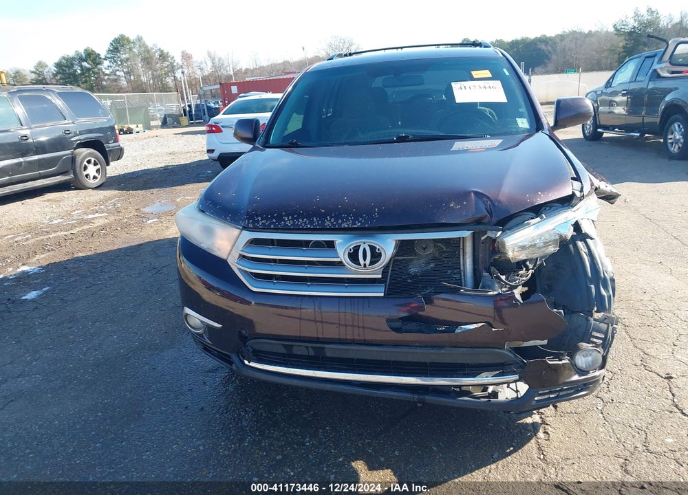 2012 TOYOTA HIGHLANDER SE VIN: 5TDZA3EH9CS017398