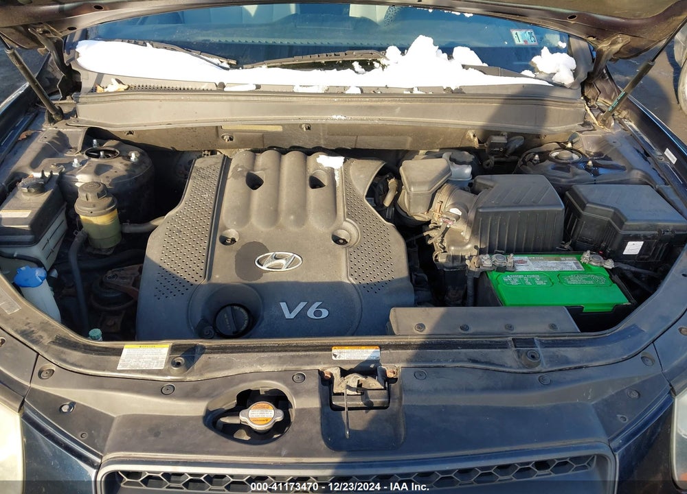 2008 HYUNDAI SANTA FE GLS VIN: 5NMSG73D78H171299