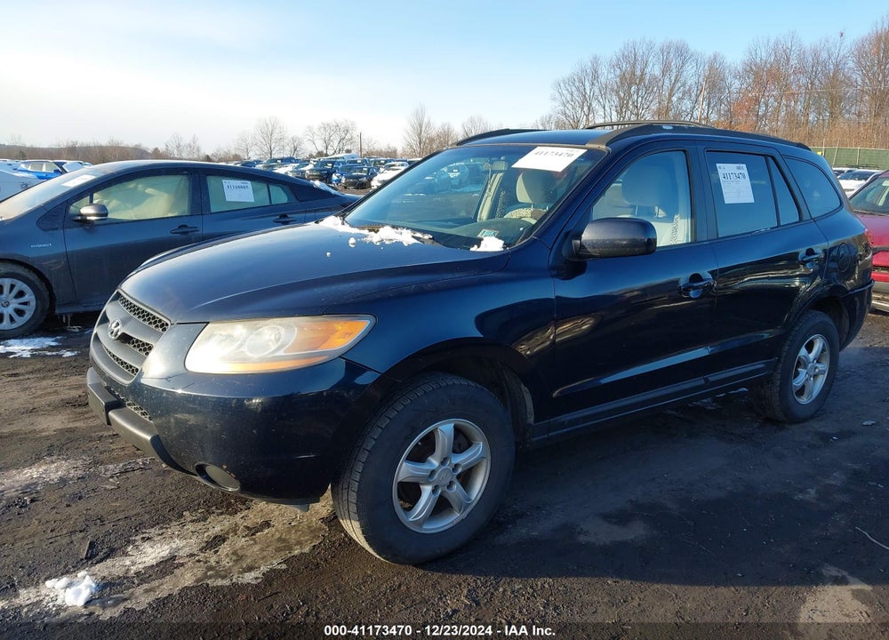 2008 HYUNDAI SANTA FE GLS VIN: 5NMSG73D78H171299