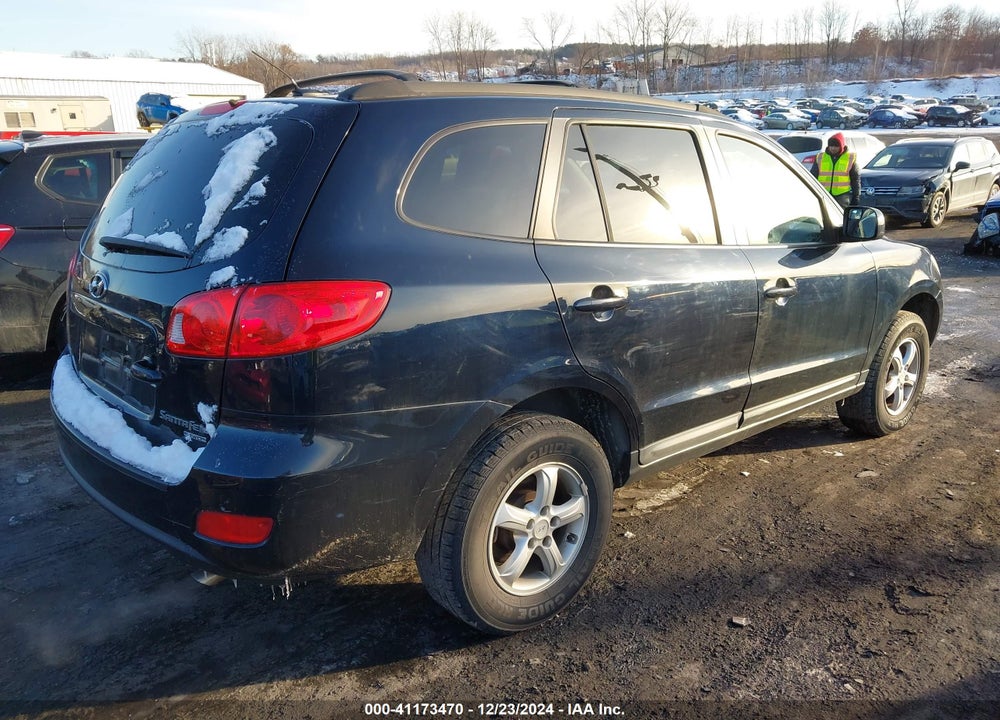 2008 HYUNDAI SANTA FE GLS VIN: 5NMSG73D78H171299