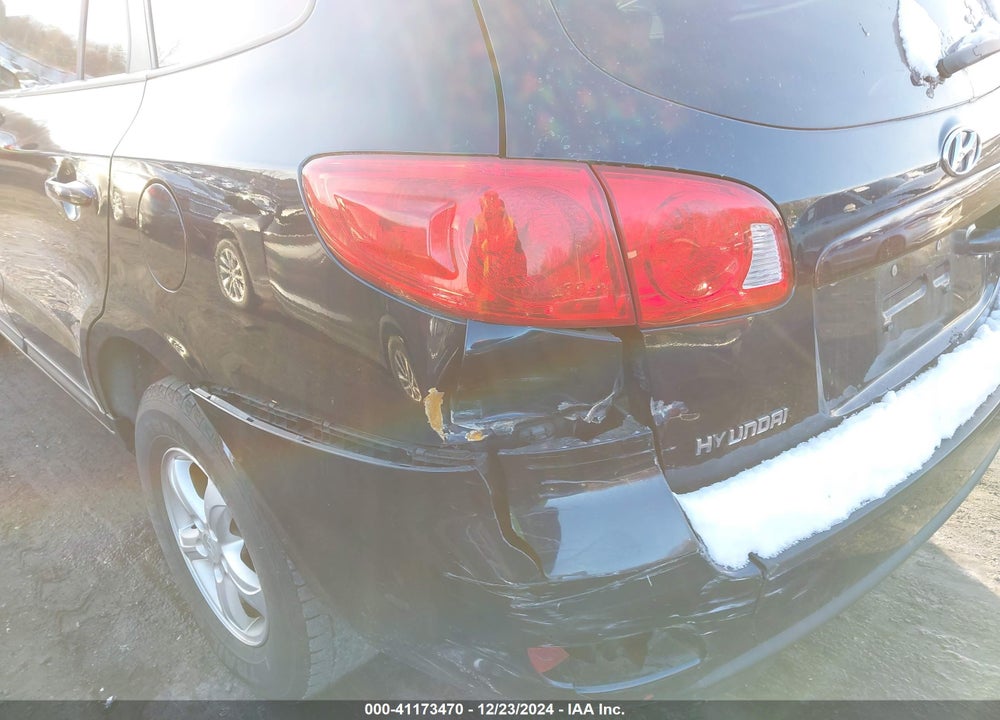 2008 HYUNDAI SANTA FE GLS VIN: 5NMSG73D78H171299
