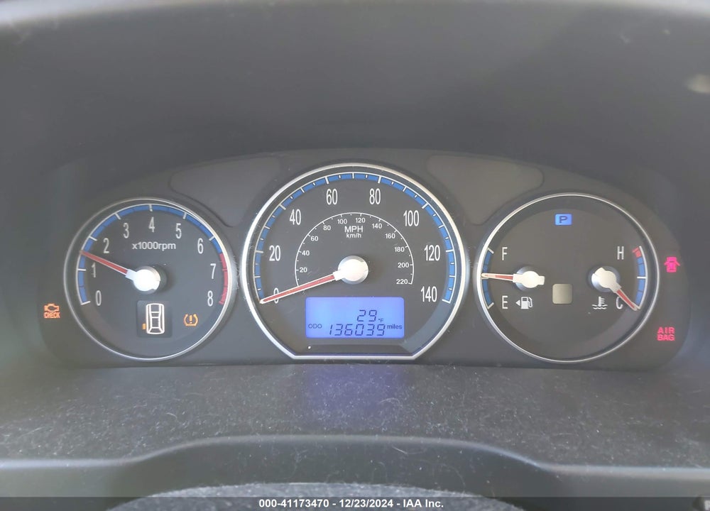 2008 HYUNDAI SANTA FE GLS VIN: 5NMSG73D78H171299