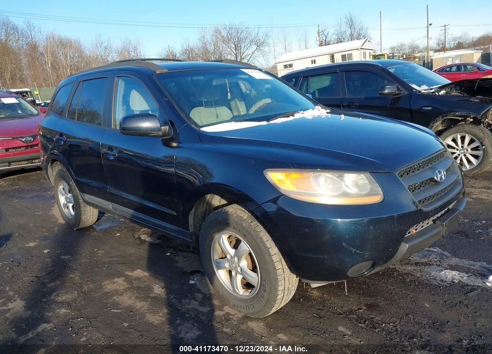 2008 HYUNDAI SANTA FE GLS VIN: 5NMSG73D78H171299