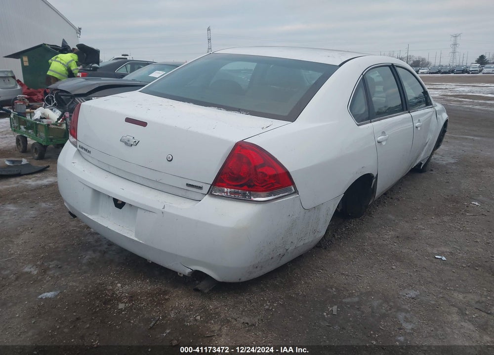 2014 CHEVROLET IMPALA LIMITED POLICE VIN: 2G1WD5E3XE1158686