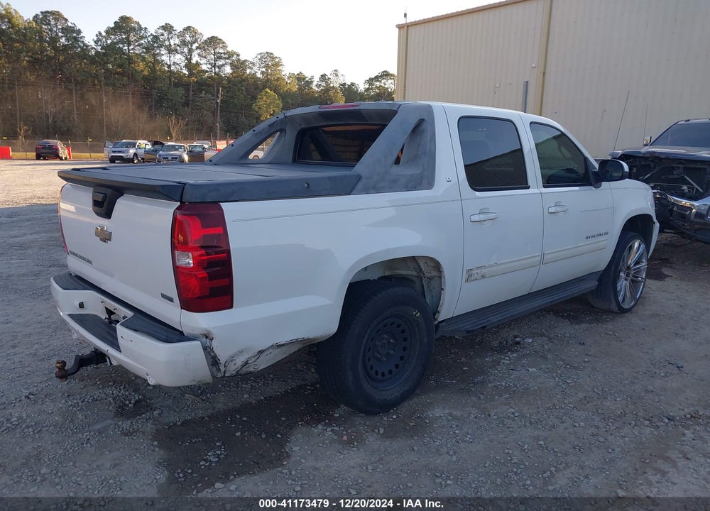 2010 CHEVROLET AVALANCHE 1500 LT1 VIN: 3GNNCFE03AG288657