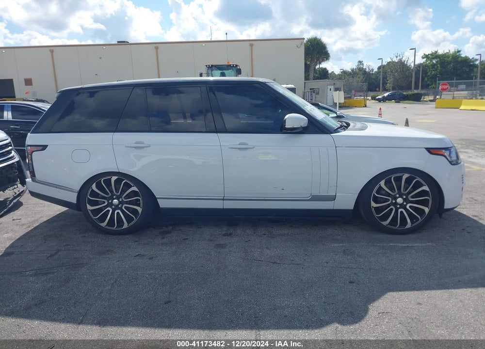 2014 LAND ROVER RANGE ROVER 5.0L V8 SUPERCHARGED/5.0L V8 SUPERCHARGED EBONY EDITION VIN: SALGS2TF3EA185563