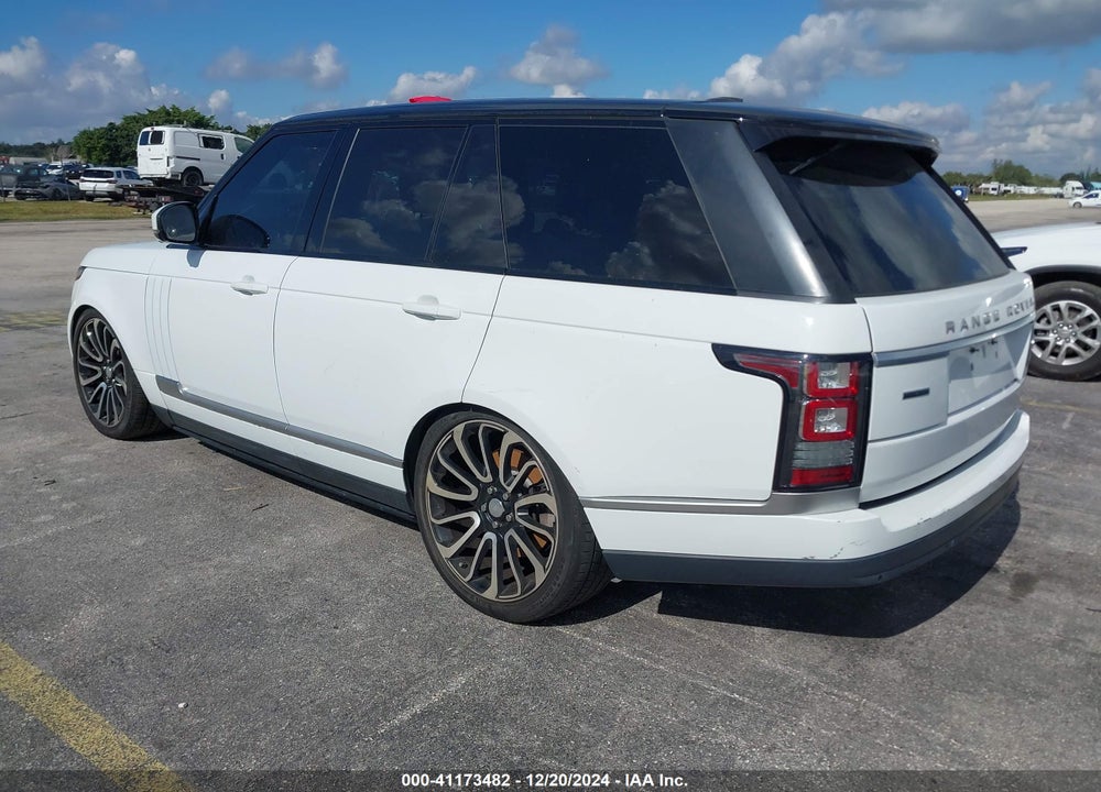 2014 LAND ROVER RANGE ROVER 5.0L V8 SUPERCHARGED/5.0L V8 SUPERCHARGED EBONY EDITION VIN: SALGS2TF3EA185563