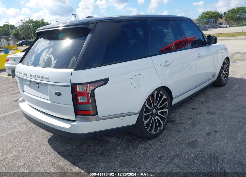 2014 LAND ROVER RANGE ROVER 5.0L V8 SUPERCHARGED/5.0L V8 SUPERCHARGED EBONY EDITION VIN: SALGS2TF3EA185563