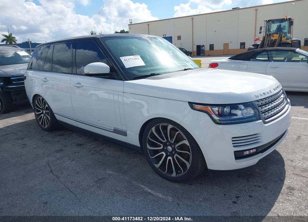 2014 LAND ROVER RANGE ROVER 5.0L V8 SUPERCHARGED/5.0L V8 SUPERCHARGED EBONY EDITION VIN: SALGS2TF3EA185563