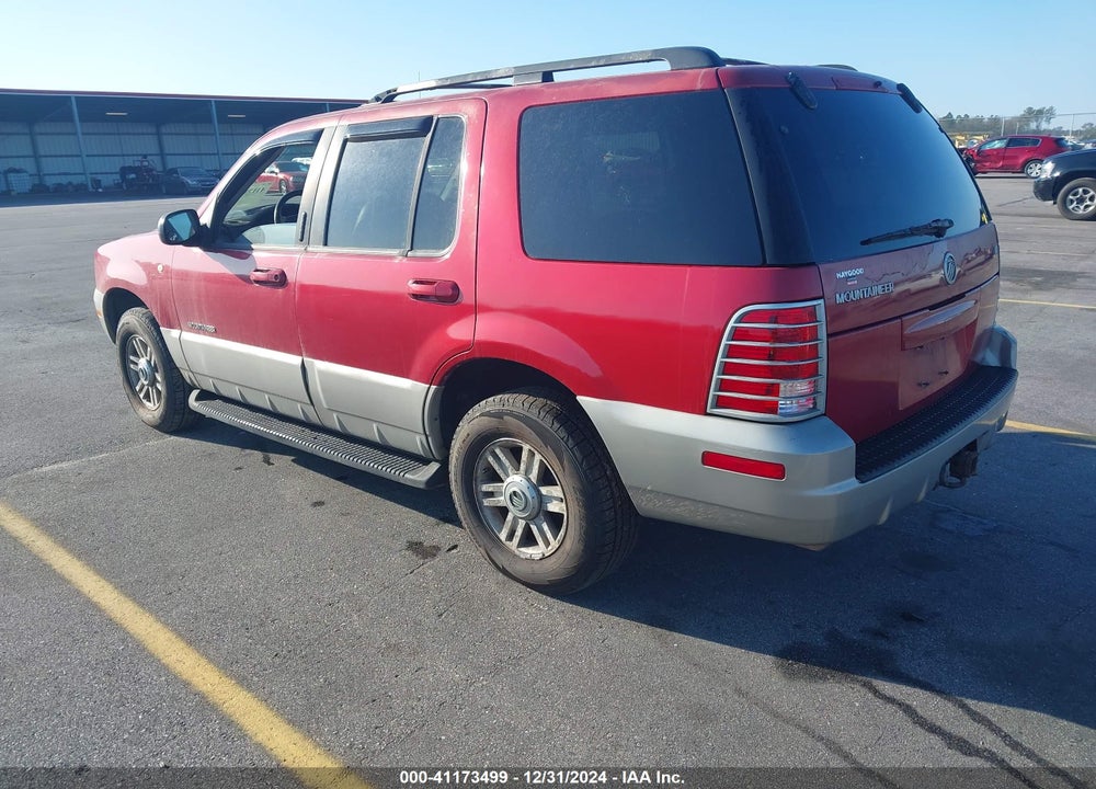 2002 MERCURY MOUNTAINEER VIN: 4M2ZU86E52ZJ13657