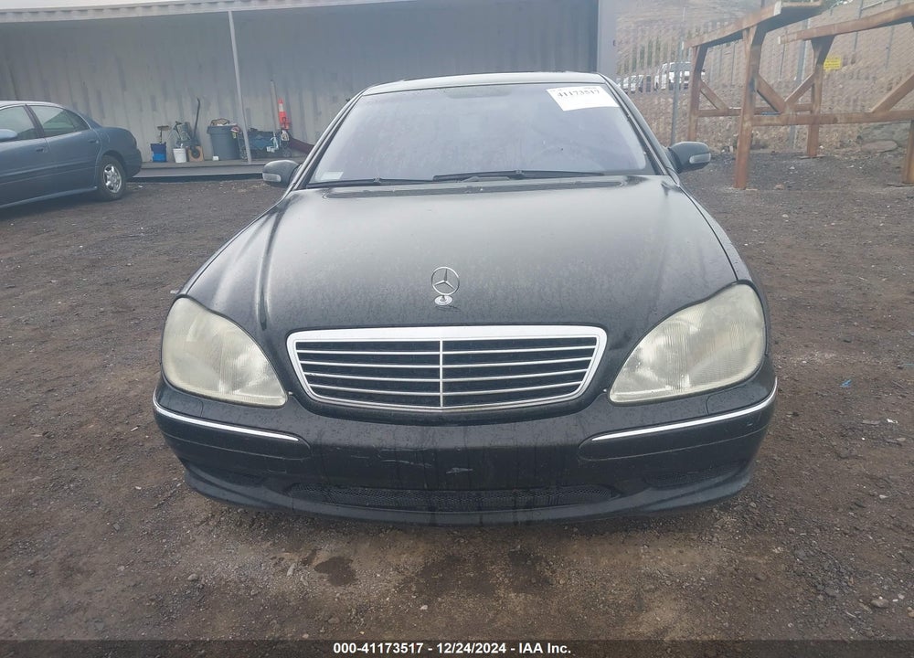 2001 MERCEDES-BENZ S 500 VIN: WDBNG75J71A203330