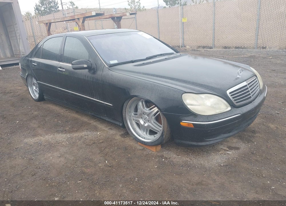 2001 MERCEDES-BENZ S 500 VIN: WDBNG75J71A203330