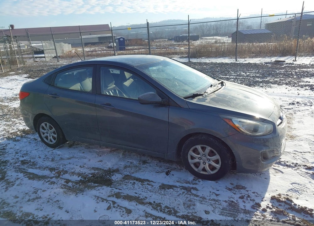 2012 HYUNDAI ACCENT GLS VIN: KMHCT4AE4CU232485