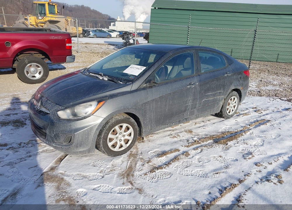 2012 HYUNDAI ACCENT GLS VIN: KMHCT4AE4CU232485