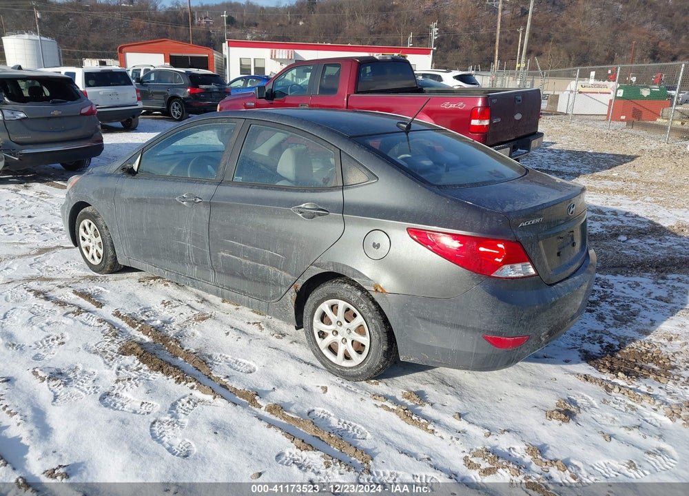 2012 HYUNDAI ACCENT GLS VIN: KMHCT4AE4CU232485