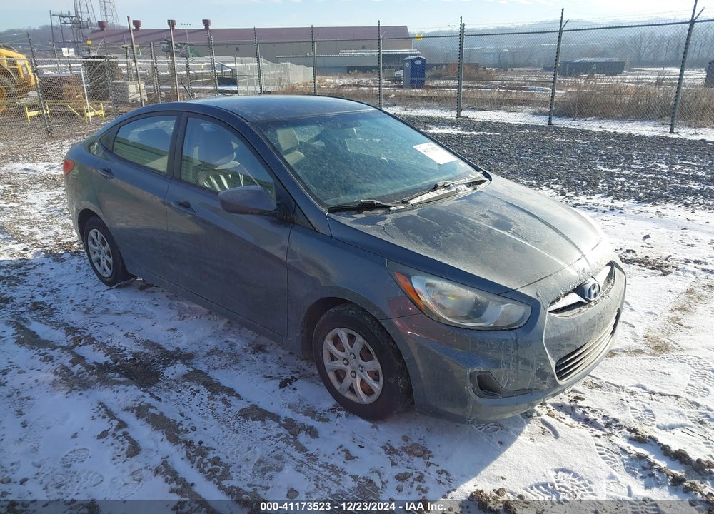 2012 HYUNDAI ACCENT GLS VIN: KMHCT4AE4CU232485