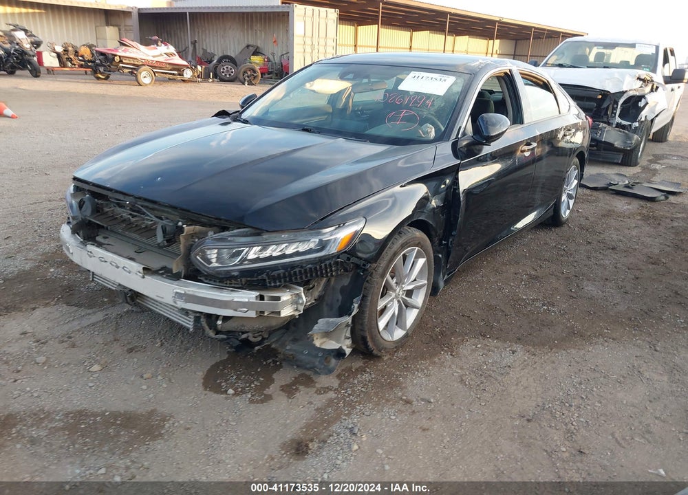 2022 HONDA ACCORD VIN: 1HGCV1F15NA043305