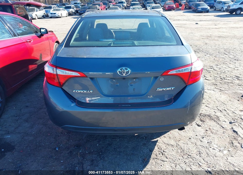 2016 TOYOTA COROLLA L VIN: 2T1BURHE0GC696392