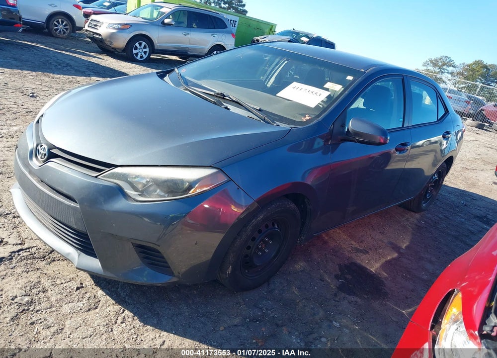 2016 TOYOTA COROLLA L VIN: 2T1BURHE0GC696392