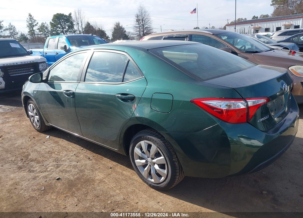 2016 TOYOTA COROLLA VIN: 2T1BURHEXGC627693
