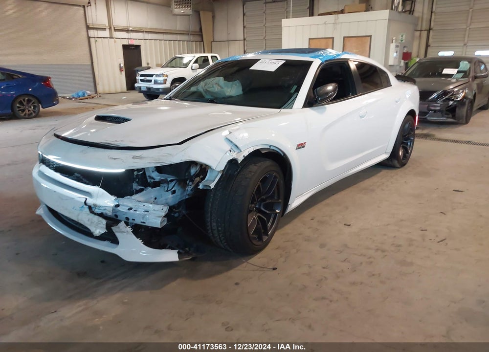 2021 DODGE CHARGER SCAT PACK WIDEBODY RWD VIN: 2C3CDXGJ5MH612032