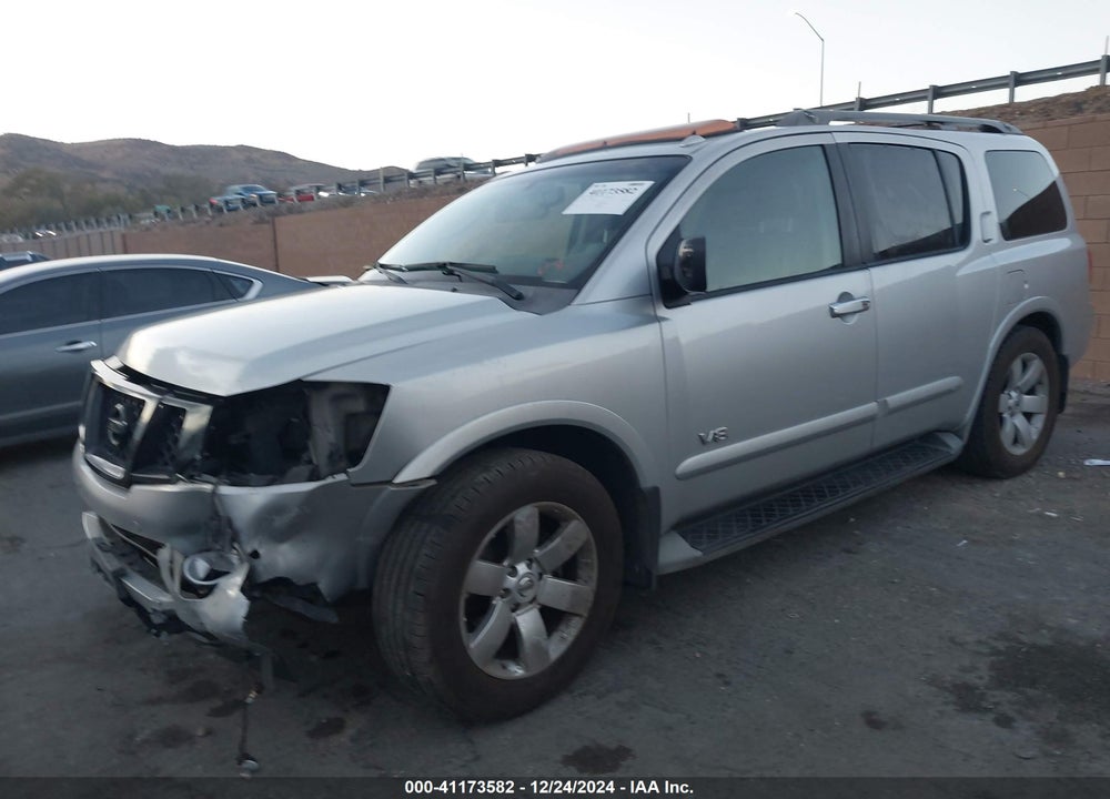 2008 NISSAN ARMADA VIN: 5N1BA08CX8N630672