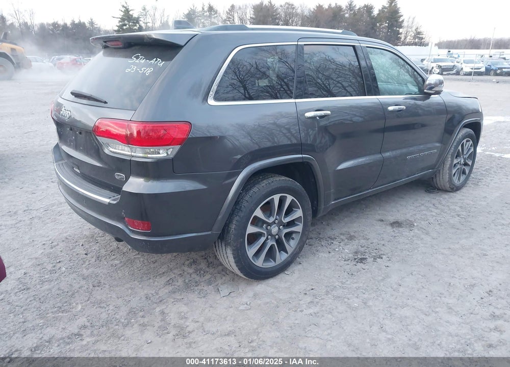 2018 CHERO JEEP GRAND KEE OVERLAND 4X2 VIN: 1C4RJECG5JC193689