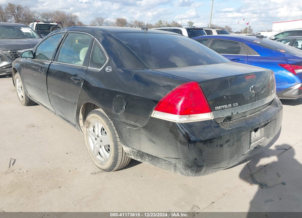 2007 CHEVROLET IMPALA LS VIN: 2G1WB58K479187503