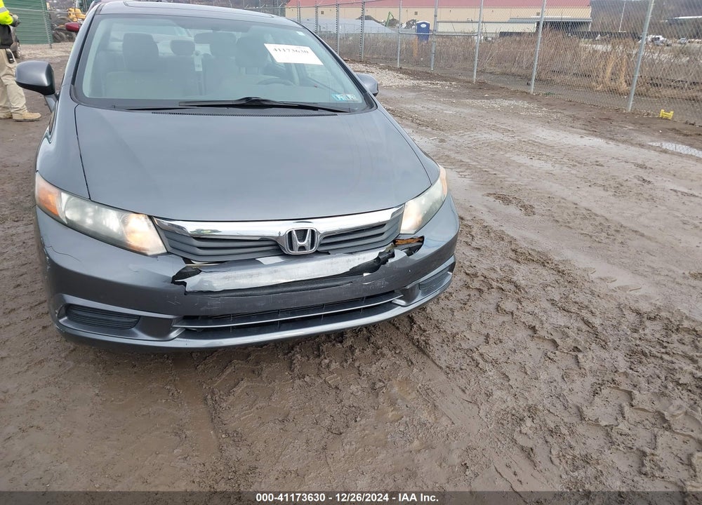 2012 HONDA CIVIC EX VIN: 19XFB2F83CE029212