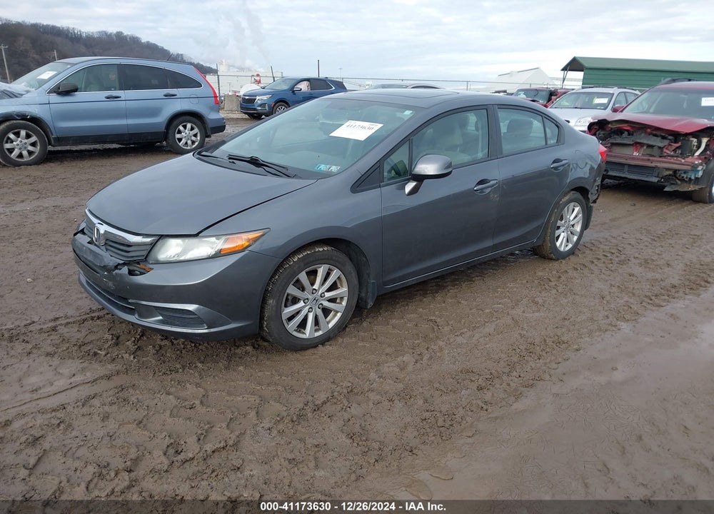 2012 HONDA CIVIC EX VIN: 19XFB2F83CE029212