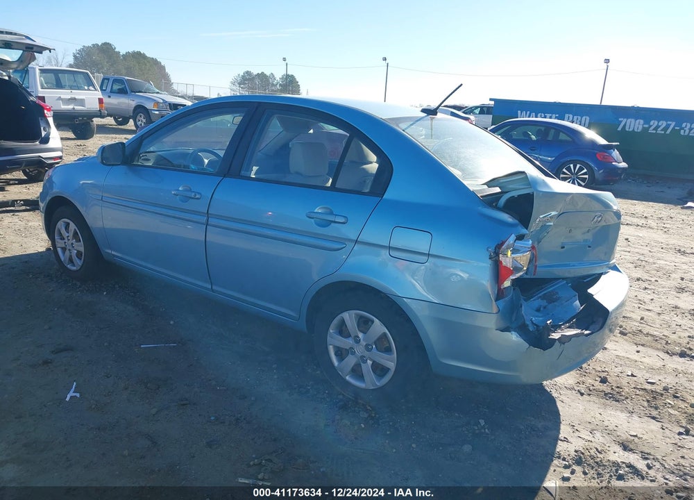 2010 HYUNDAI ACCENT GLS VIN: KMHCN4AC6AU460865